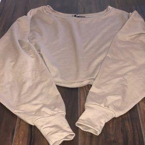 Shein Cropped Sweatshirt